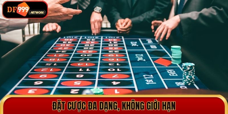 Đặt cược linh hoạt phù hợp với mọi người chơi